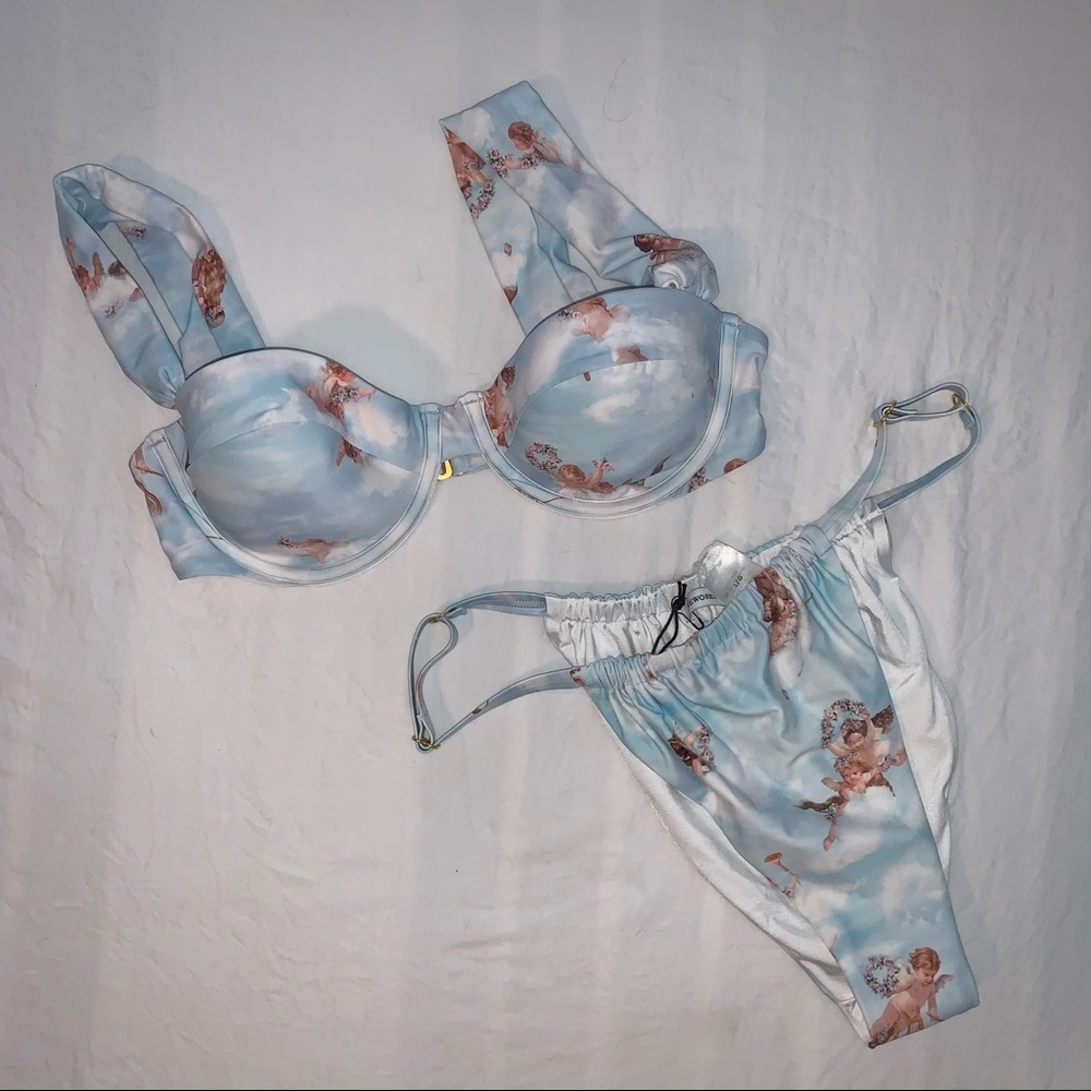WeWoreWhat Angel bikini set